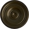 Ekena Millwork Classic Ceiling Medallion (For Canopies up to 5 1/2"), Hand-Painted Green Gold, 21 7/8"OD x 2 3/8"P CM22CLGGS - alternate 1